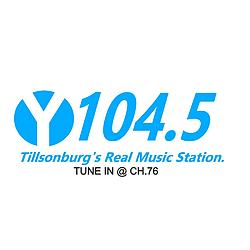 Y104.5 radio logo