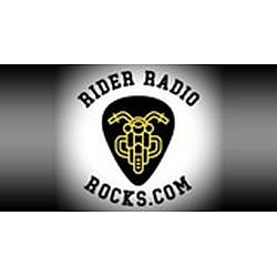 RiderRadioRocks.com radio logo