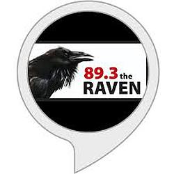 89.3 The Raven radio logo