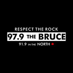 97.9 The Bruce radio logo