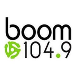 Boom 104.9 radio logo