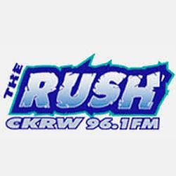 96.1 The Rush radio logo