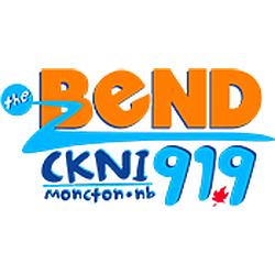 91.9 The Bend radio logo