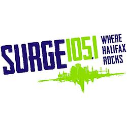 Surge 105 radio logo