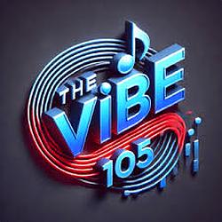 The Vibe 105 radio logo