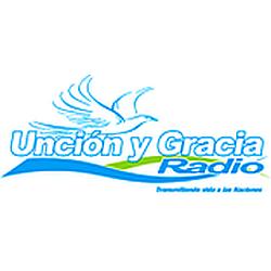 Unción y Gracia Radio logo