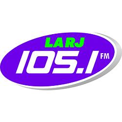 La RJ 105.1 Mazatlán radio logo