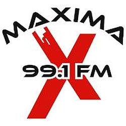 Máxima 99.1 radio logo