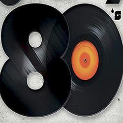 Miled Music 80’s radio logo