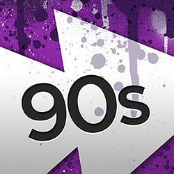 Miled Music 90’s radio logo
