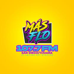 Mas Flo 107.7 radio logo