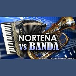 Norteña vs Banda radio logo