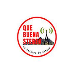 Que Buena Stereo radio logo