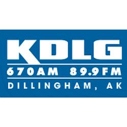 KDLG 670 AM/89.9 FM logo