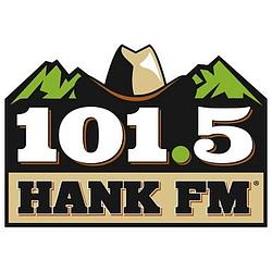 101.5 Hank FM logo