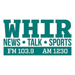 WHIR 1230 AM radio logo