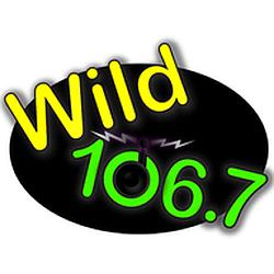 Wild 106.7 radio logo