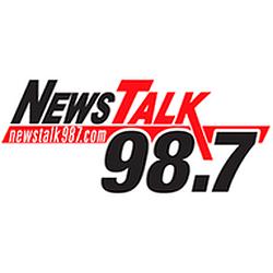 News Talk 98.7 radio logo
