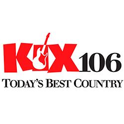 Kix 106 - WGKX radio logo