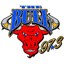 The Bull 97.3 radio logo