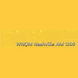 WNQM 1300AM radio logo