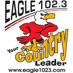 Eagle 102.3 radio logo