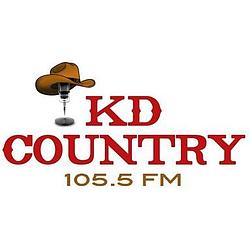 KD Country radio logo
