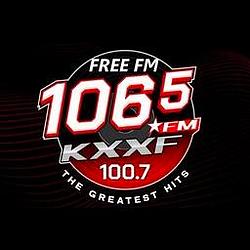 The Original Free FM 106.5 & 100.7 FM- KXXF logo