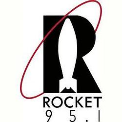 95.1 The Rocket radio logo
