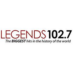 Legends 102.7 radio logo