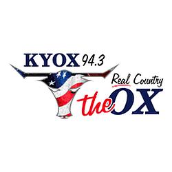 Real Country 94.3 “The OX” radio logo