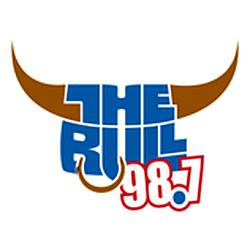 98.7 The Bull radio logo