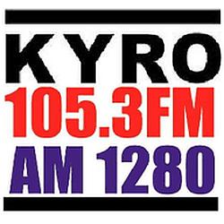 KYRO - AM 1280 radio logo
