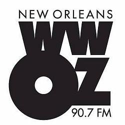 WWOZ 90.7 FM logo
