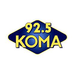 92.5 KOMA radio logo