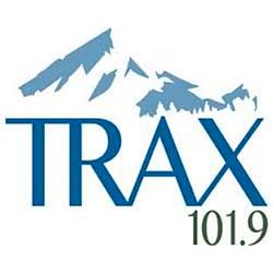 TRAX 101.9 radio logo
