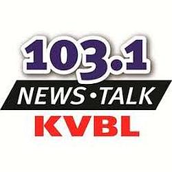 103.1 KVBL radio logo