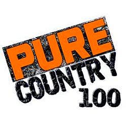 Pure Country 100 radio logo