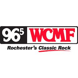 96.5 WCMF radio logo