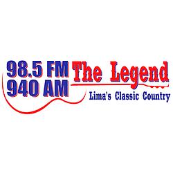 98.5 The Legend radio logo