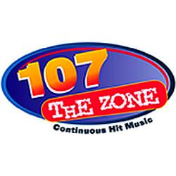 106,9 The Zone radio logo