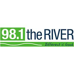 98.1 The River radio logo