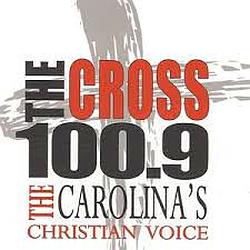 100.9 The Cross radio logo