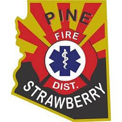 Pine Strawberry Fire radio logo