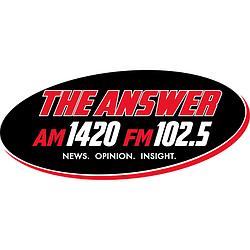 AM 1420 The Answer radio logo