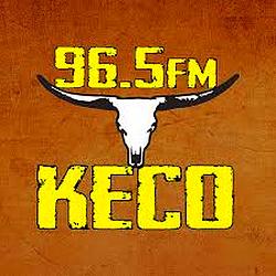 96.5 KECO radio logo