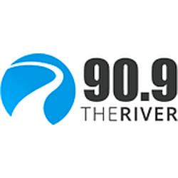 90.9 the River radio logo