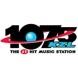 1075 KZL radio logo