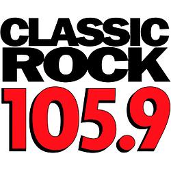 Classic Rock 105.9 radio logo