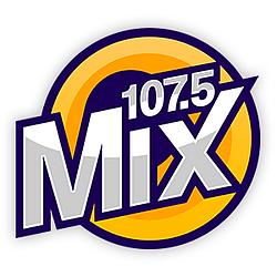 Mix 107.5 radio logo
